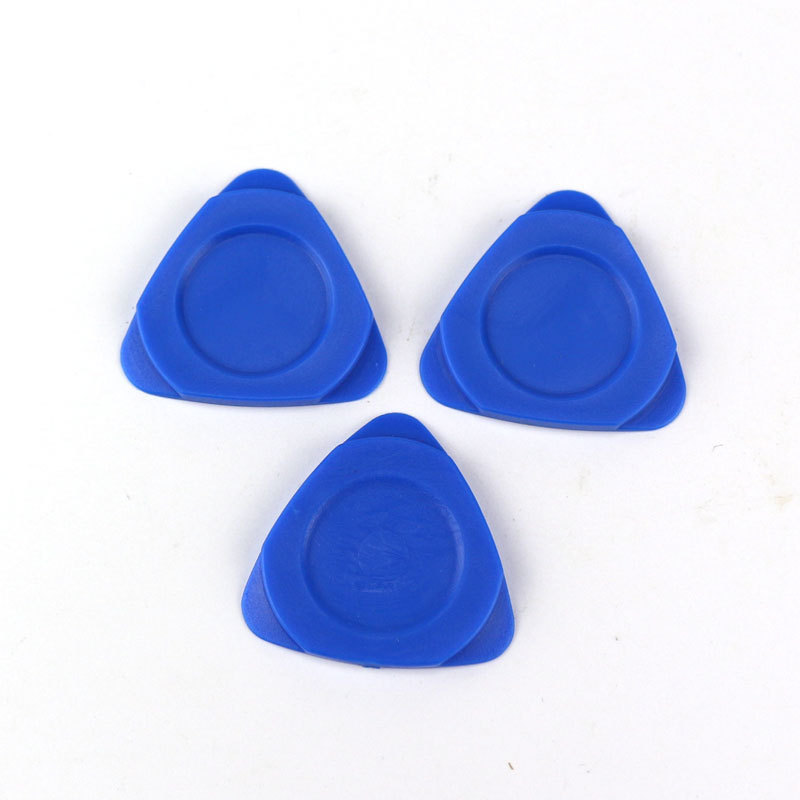 蓝色塑料厚三角片薄三角片方撬圆撬不锈钢三角片拆机棒厂家直