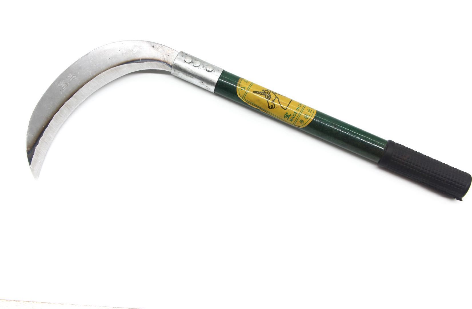 厂家批发 农用弯刀 小月牙镰刀 园林工具 柴刀