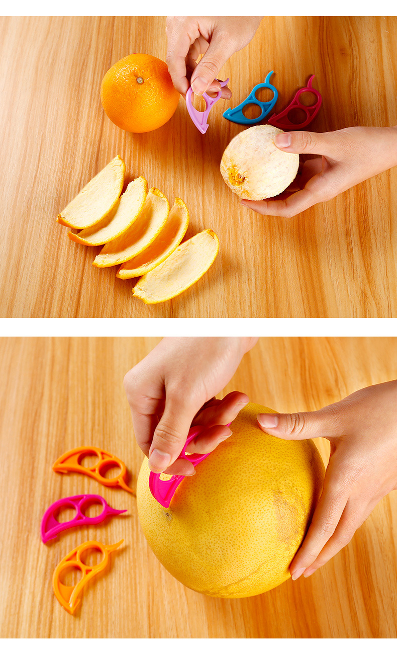 创意小老鼠开橙器 迷你剥橙器 便捷橙子去皮器 橙子剥皮器削皮器