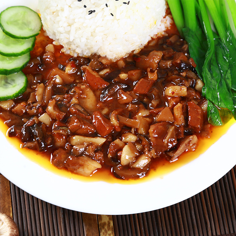 百家享园料理包香菇卤肉220g方便盖浇饭速食外卖快餐简餐商务便当