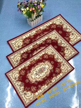 pvc薄款刮沙仿绒 门口迎宾地毯 入户脚垫出入 欢迎门口红色地垫子