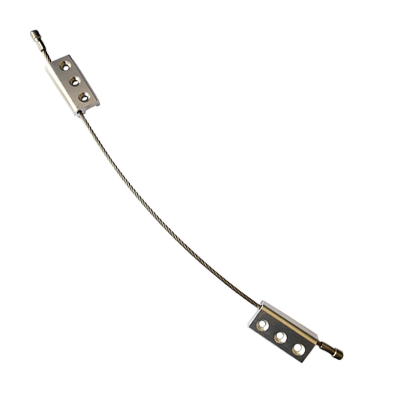 批发防坠条门窗配件 玻璃窗防坠条 平开窗铝合金断桥防坠条防坠器