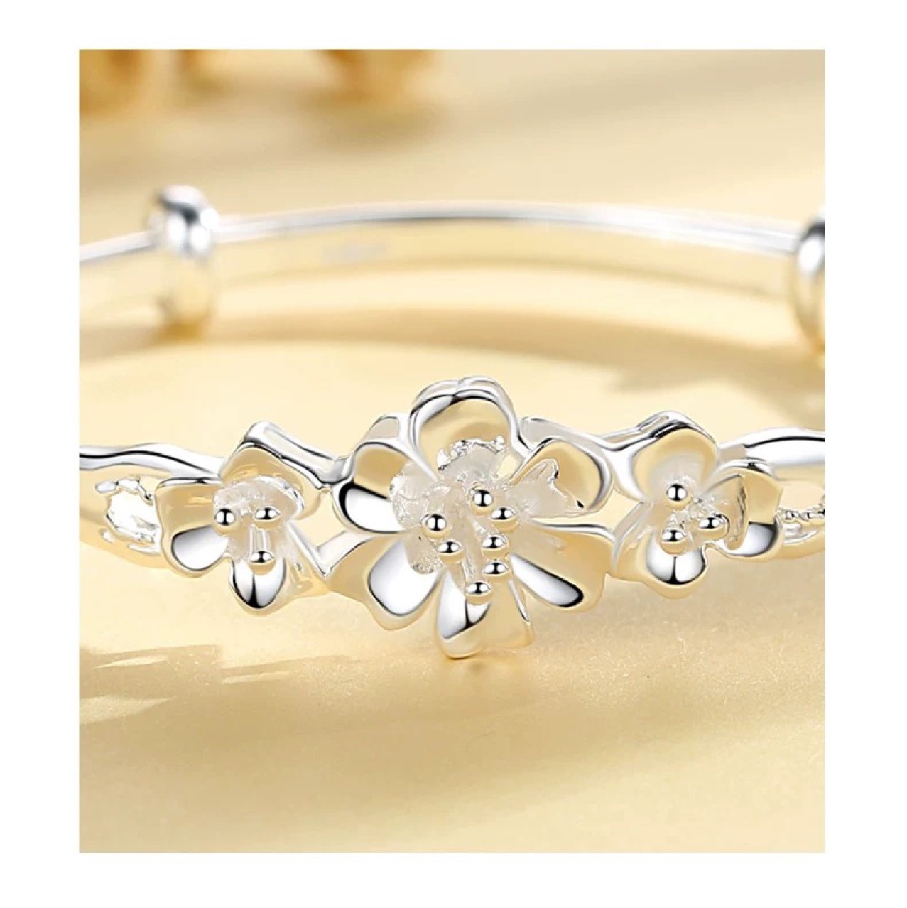 三生三世手镯三生花手镯小清新手镯铜镀银手镯大量现货批发-阿里巴巴