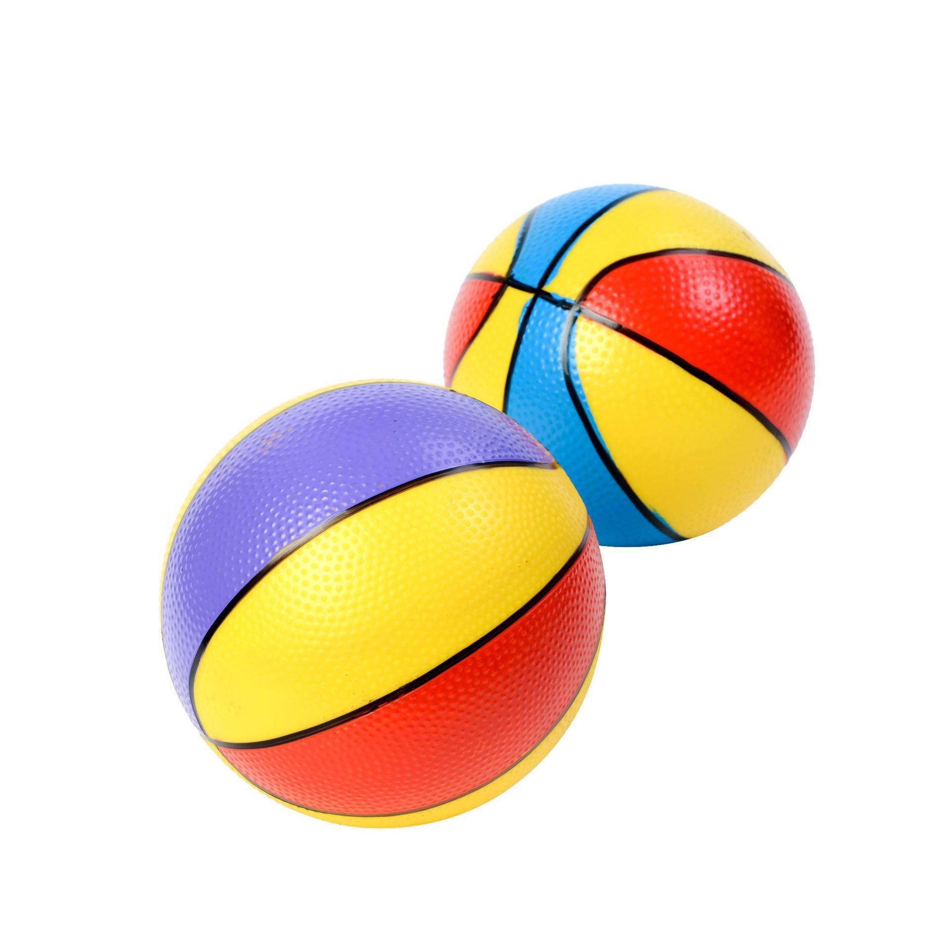 儿童充气玩具小篮球 16cm小皮球宝宝玩具蓝球 pvc掌上玩具篮球