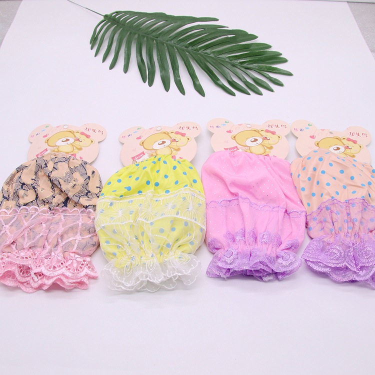 棉布袖头 家用防污防尘蕾丝短袖头 2元超市批发货源