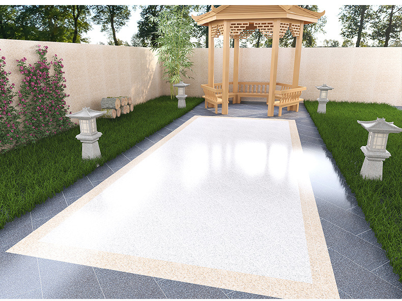 庭院地砖室外防滑防冻天然地铺石加厚户外农村别墅地砖pc石英砖