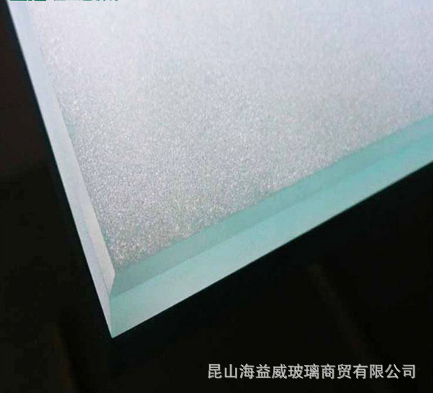 蒙砂玻璃玉砂玻璃磨砂喷砂玻璃蒙砂雾砂丝印钢化玻璃