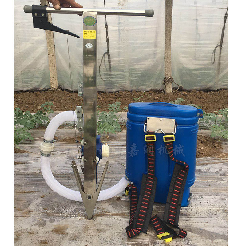 果树背负式施肥器苗圃脚踩下肥机蔬菜瓜果追肥器