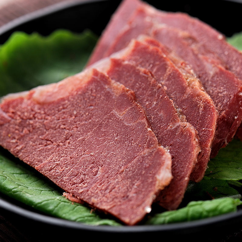 一斤包邮河南五香黄牛肉熟牛肉水牛肉卤牛肉熟食下酒菜小零食批发