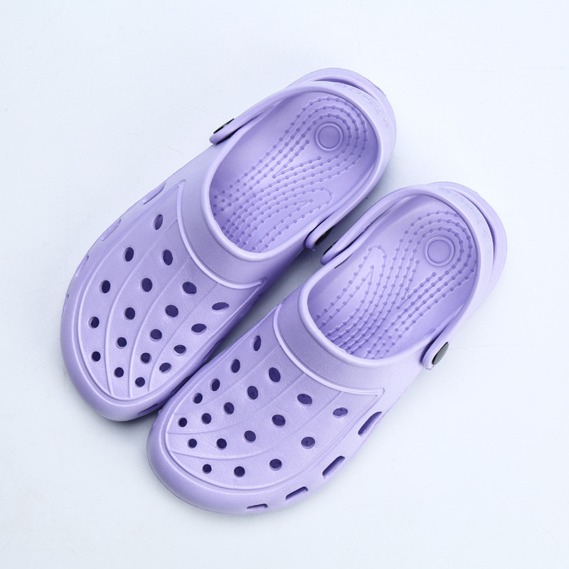 Outdoor Wear Eva Sandals Pump Nurse Shoes Flat Heel Hole Shoes Men's Beach Shoes Sandals Big Toe Slippers Summer Clog