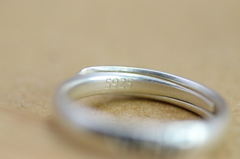 材质:s925材质 重量:男戒指3.