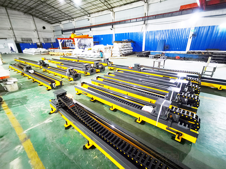 工业机器人行走轴 行走轨道 机器人地轨 盈中标准地轨 批量生产