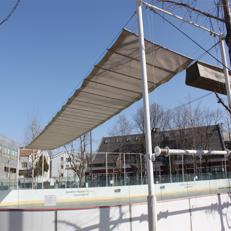 遮阳篷 户外遮阳网 遮阴网 折叠帘电动遮阳篷