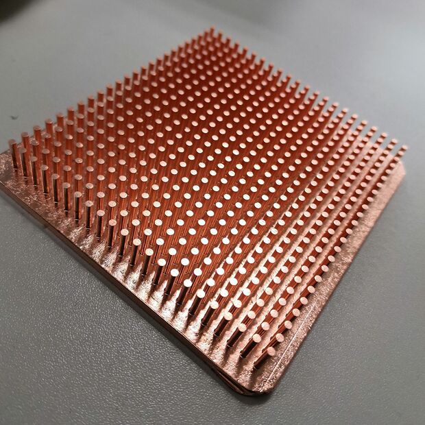 定制纯铜散热片 散热块显存内存迷你mini小型微型散热器批发