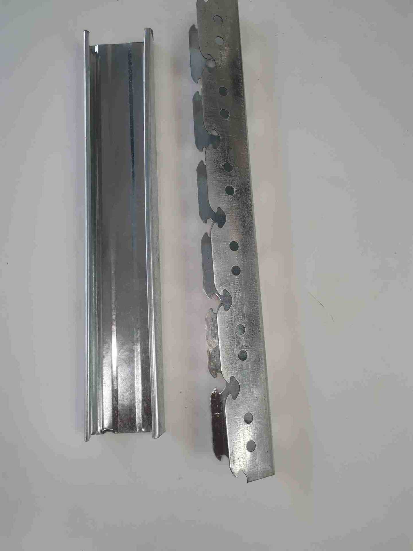 成都卡式u型现代简约轻钢龙骨办公室装配专用u型轻钢龙骨批发