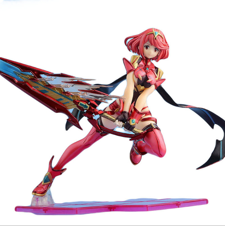 异度神剑2 xenoblade2天之圣杯焰pyra光mythra希卡利盒装手办模型