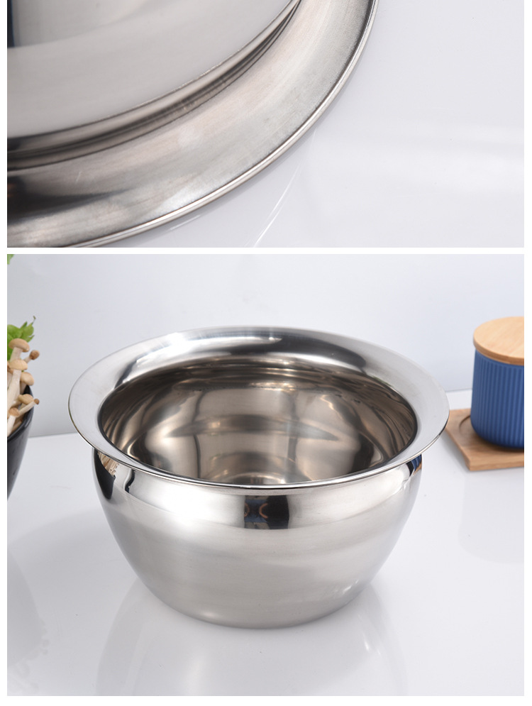 加厚无磁带盖不锈钢油盆油鼓 涨形油缸调料盆 酒店厨房多用料理盆