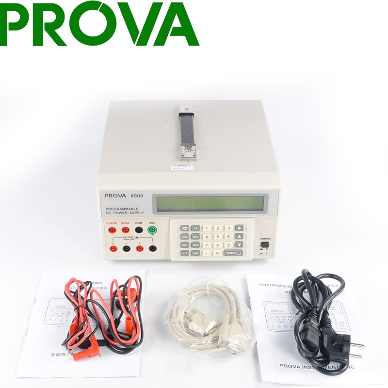 台湾泰仕 宝华PROVA-8000可程控稳压稳流电源 数字耐电源