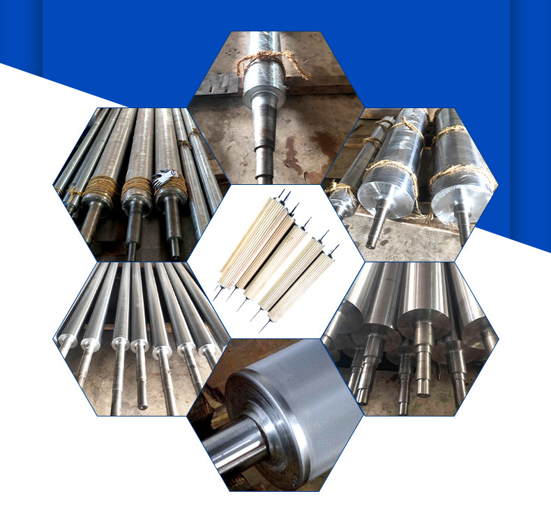 复合钢辊 镜面辊 加热辊 冷却辊 牵引辊 烘箱过渡辊气刀辊 网纹辊