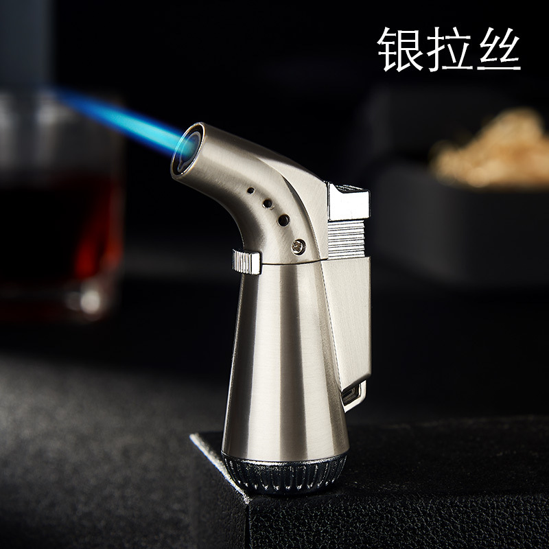 701 Direct Punching Windproof Flame Gun Aromatherapy Moxa Stick Igniter Metal Small Welding Torches Spray Gun Lighter Factory Wholesale