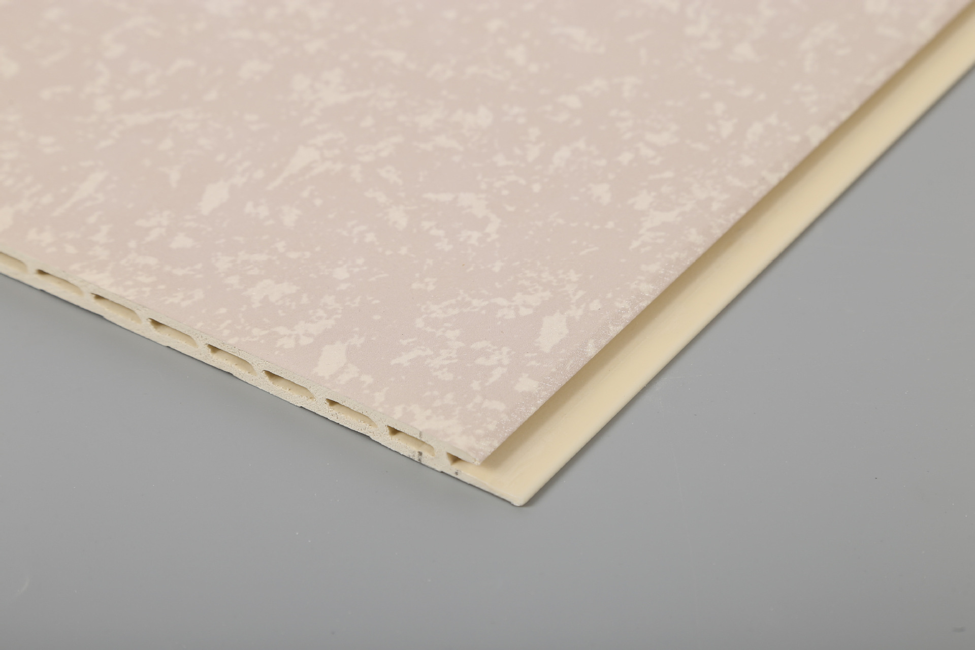 石塑墙板竹木纤维护墙板基材毛坯房快装无缝v缝集成墙板厂家定制