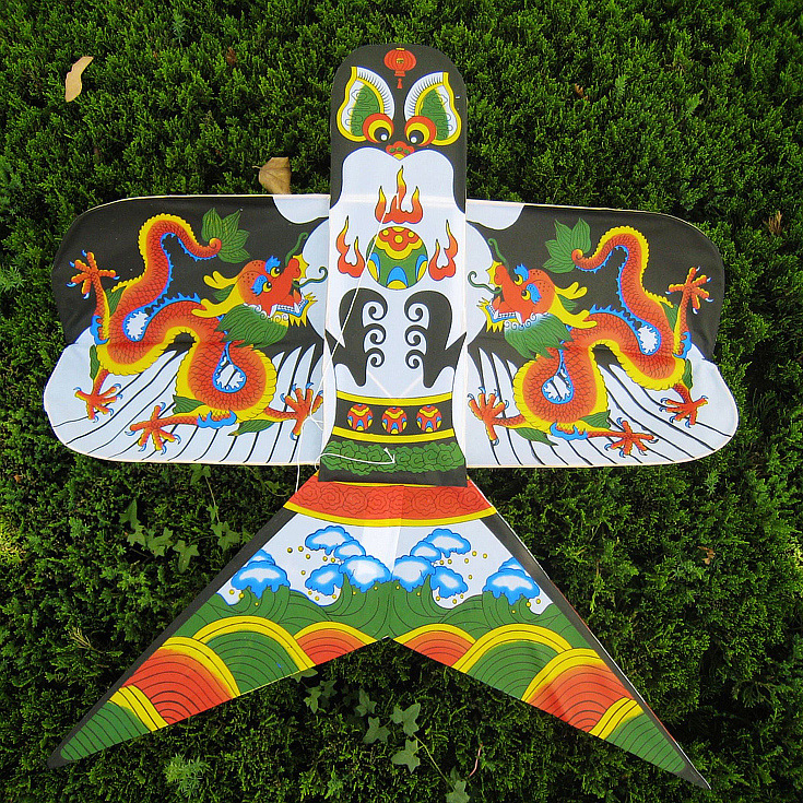 礼品潍坊传统竹子骨架风筝瘦长钻天沙燕 可用于古装摄影道具装饰