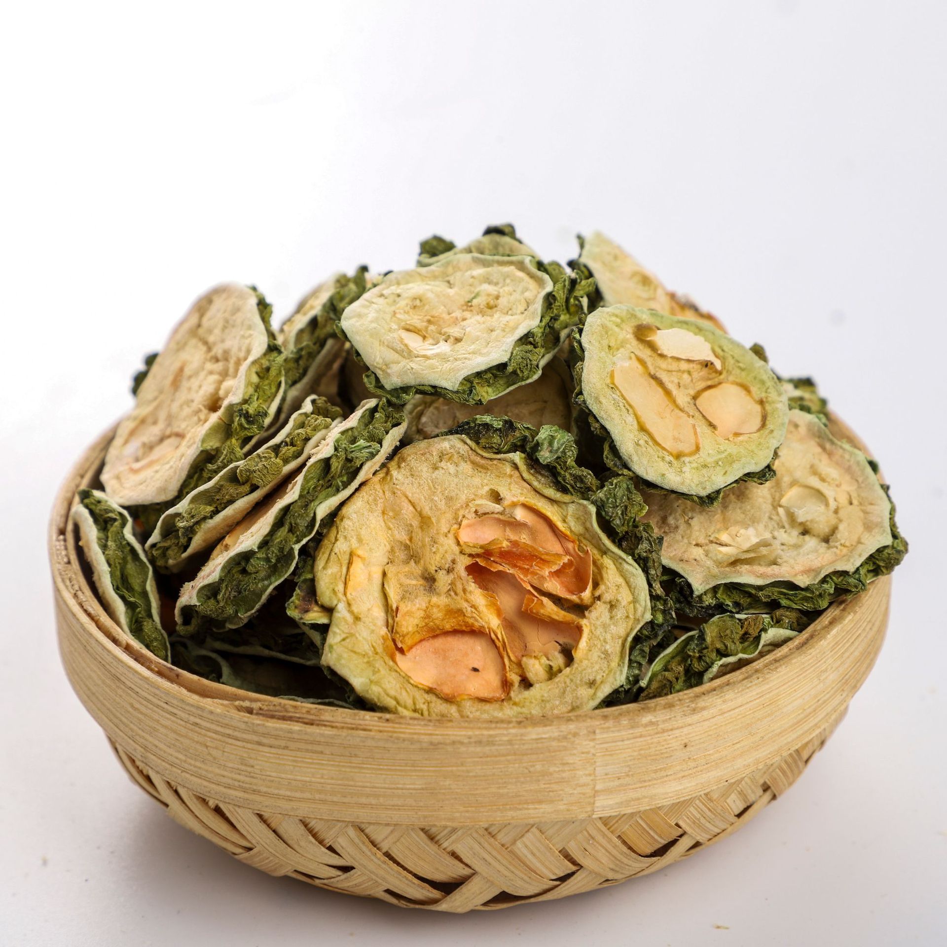 广西桂林苦瓜茶苦瓜干新鲜干苦瓜片现打现磨苦瓜粉散装直发批发