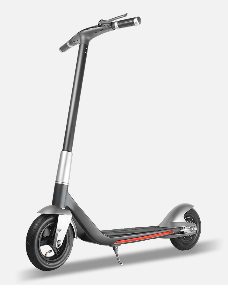 mankeel 10寸铝合金时尚设计scooter成人可折叠代步车电动滑板车