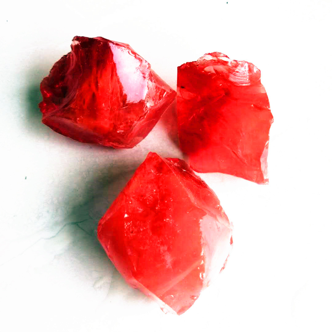 热卖天然西瓜红原石 熏香扩香石大块原石3-10厘米西瓜红原石批发