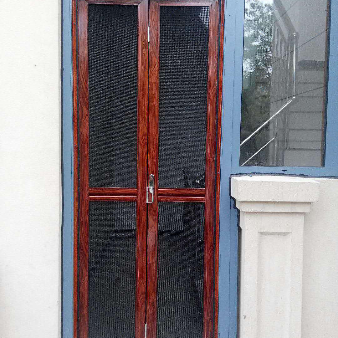 厂家定制折叠金刚网纱门 可拆卸家用商用通风透气网沙门