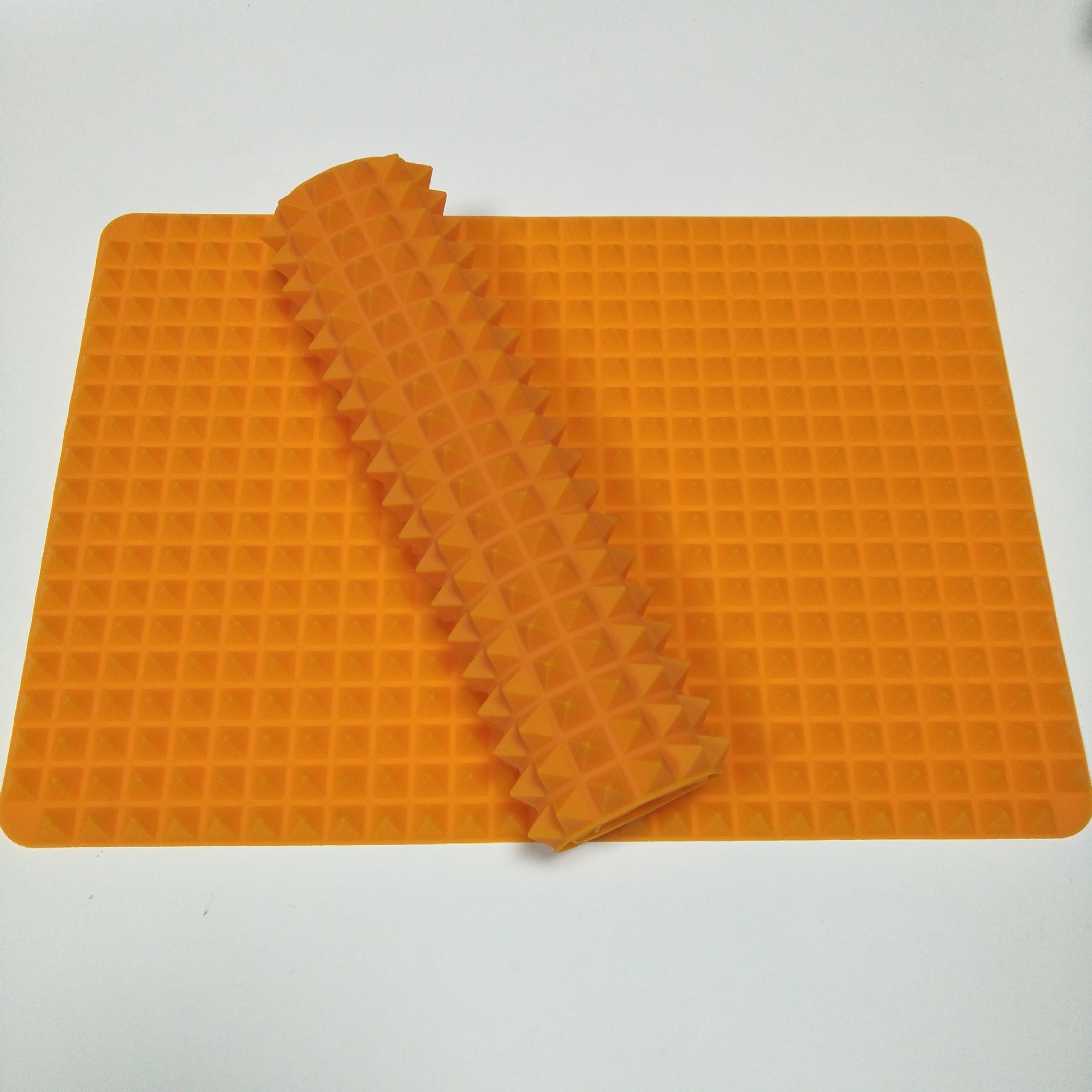 硅胶烤垫 金字塔烤垫微波炉烤垫烧烤垫bbq垫隔热垫烘焙垫烤肉盘