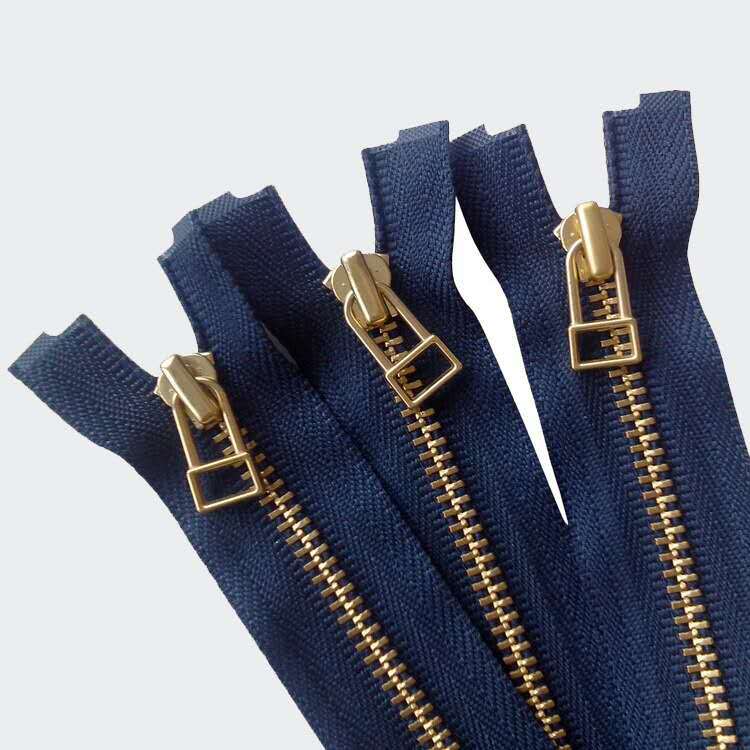 ykk正品吉田ykk金属铜拉链批发ykk3号金铜开口服装门襟辅料拉链