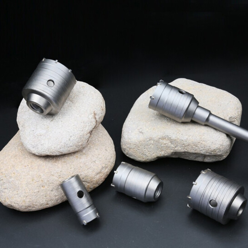 冲击电锤墙壁开孔器混凝土水泥扩孔器连接杆空调打孔穿墙钻头包