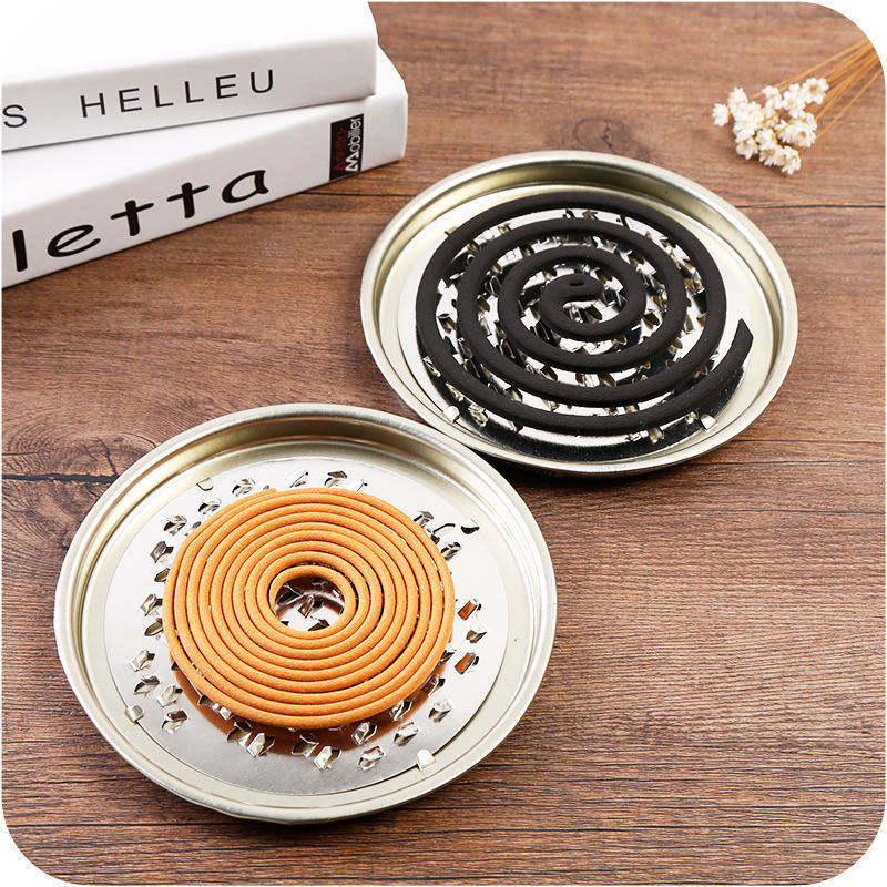 低价批发铁制大钉蚊香盘 夏季热卖放蚊香座 蚊香架 日用蚊香托