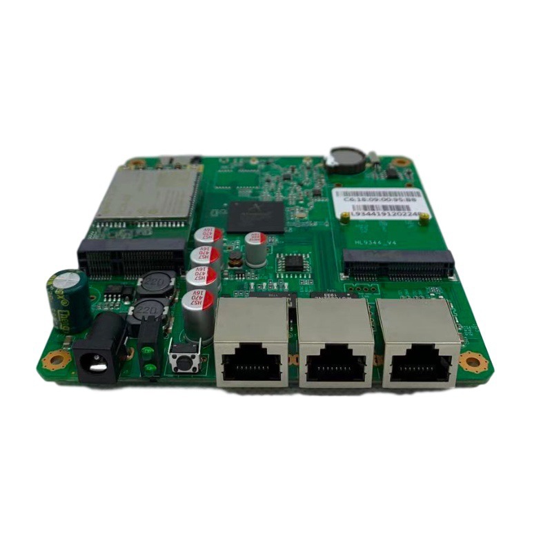 大功率高通ar9344  4g lte无线路由器主板支持poe供电支持rs485