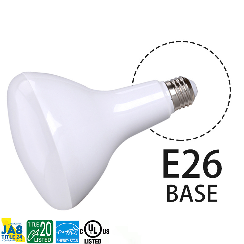 节能灯 led BR40 E26螺旋灯头 跨境专供UL ES证书