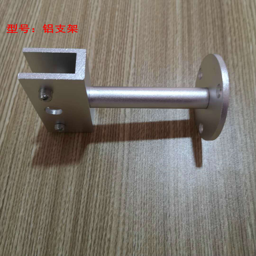 玻璃支架托架免开孔固定夹玻璃支架广告玻璃展柜支架 屏风支架