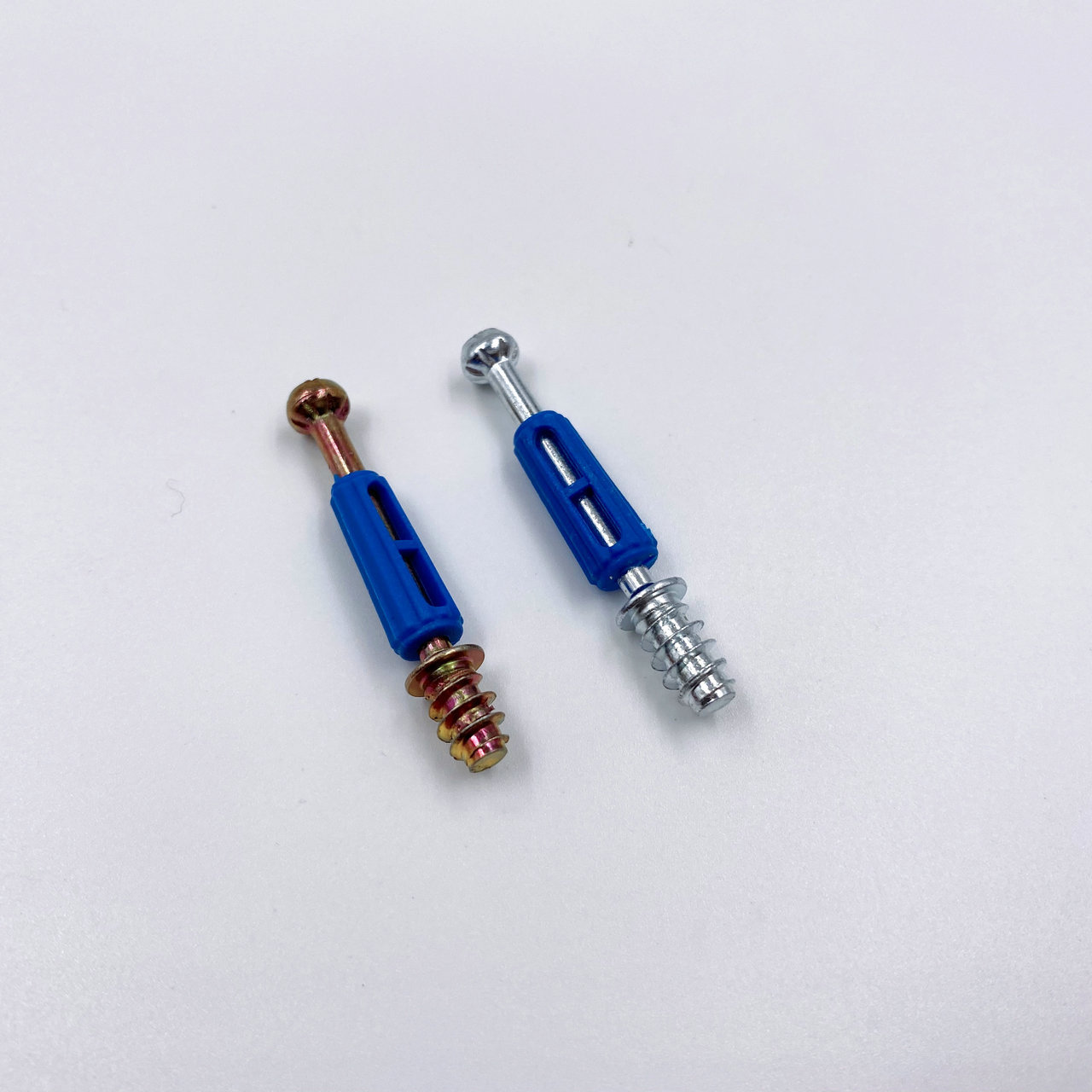 新型二合一连接件 橱柜衣柜家具快装连接杆 新款快装三合一连接件