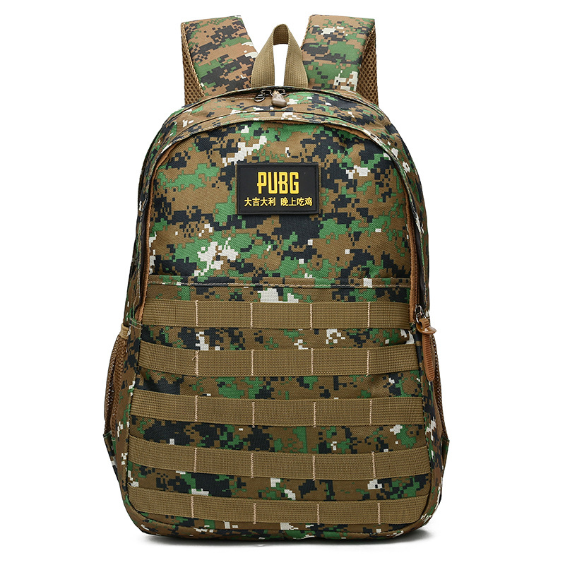 Large Capacity Expansion Chicken Backpack Summer Camp Outdoor Mountaineering Camouflage Tactics Packs Early High School Student Schoolbag