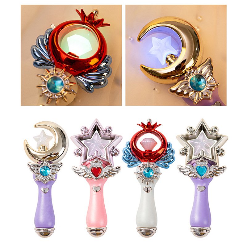 新款冰雪魔法棒 巴啦啦美少女战士女孩小魔法棒女孩玩具-阿里巴巴