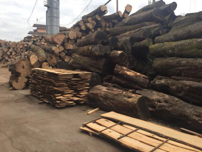 意大利橄榄木自然干板材