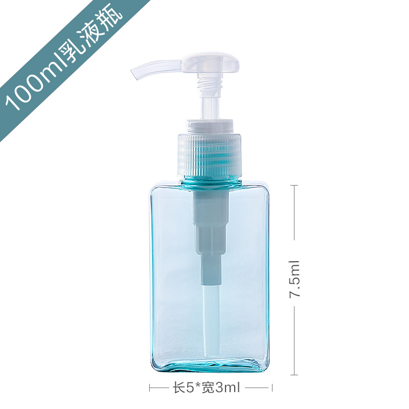 Transparent Sannitizer Replacement Bottle Lotion Pump Storage Bottle Push-down Foam Pump Bottle Hand Sanitizer Bottle Hotel