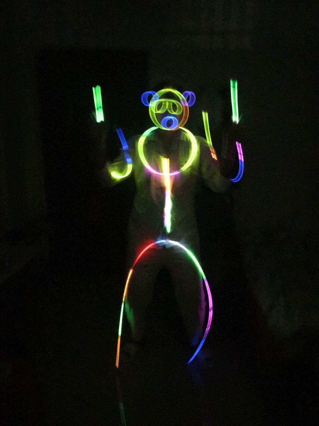 抖音同款荧光棒之舞儿童玩具人体全身跳舞舞蹈网红甩身体夜光衣服