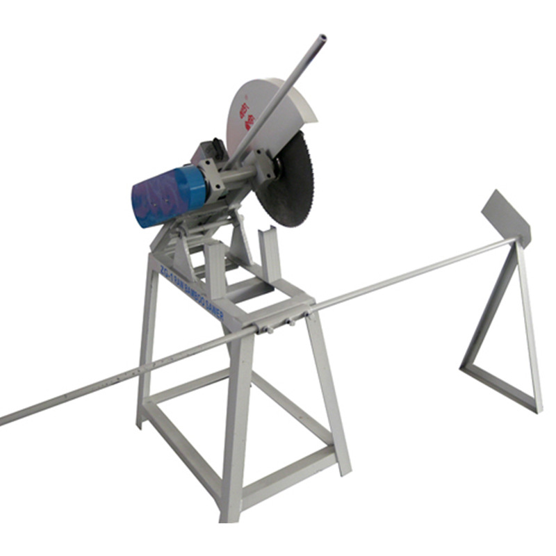 厂家直销 半自动小型锯竹机 竹筒切断机 筷子机械设备,可定制