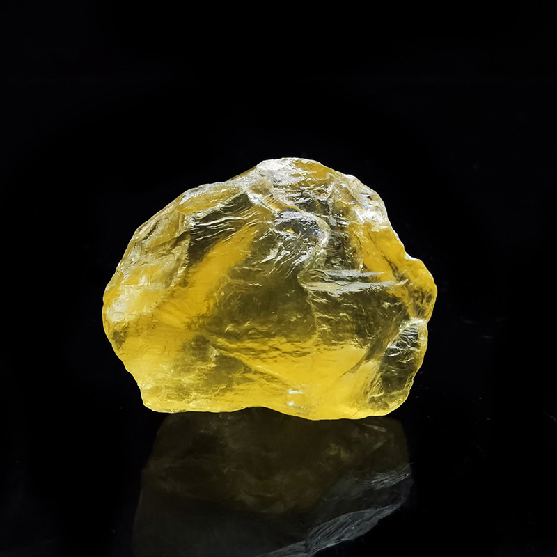 黄水晶阿塞斯特莱天然原石稳定高频水晶石