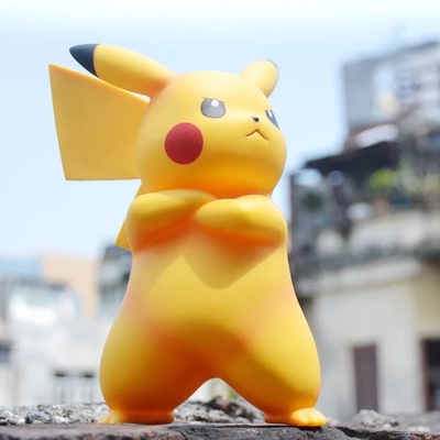 神奇宝贝 口袋妖怪 生气皮卡丘 摆件 模型 手办 汽车摆件-阿里巴巴