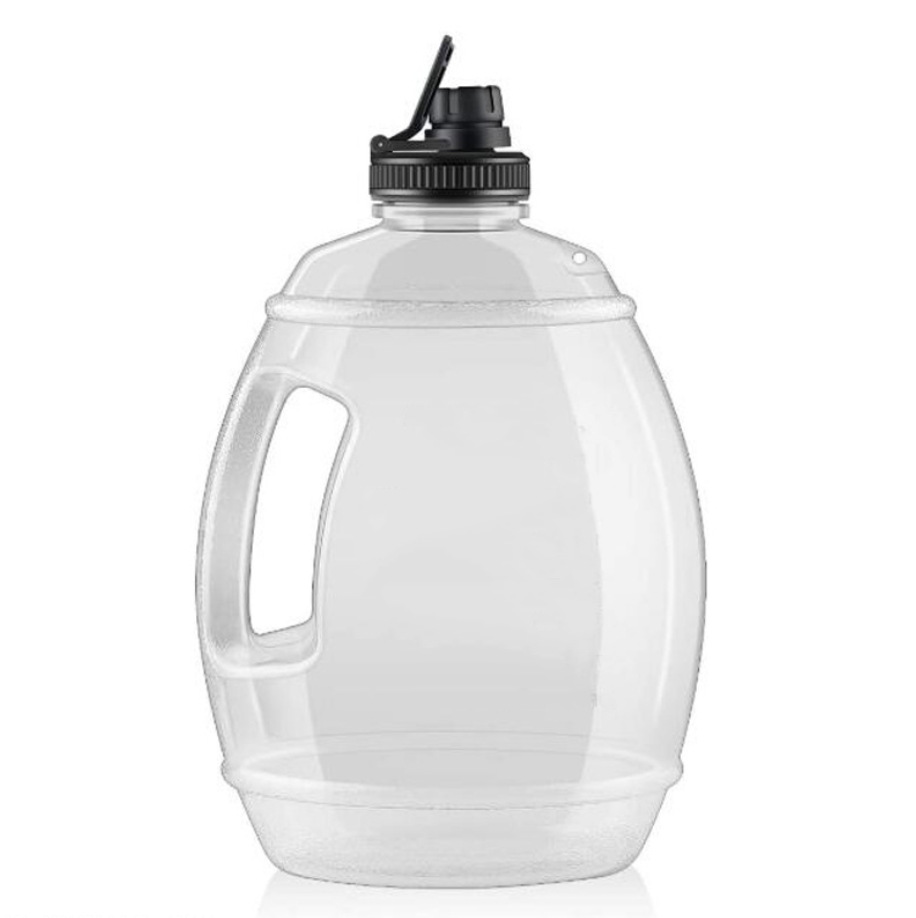 网红大容量吨吨桶健身户外运动水杯带锁扣便携式水壶双饮杯子4l