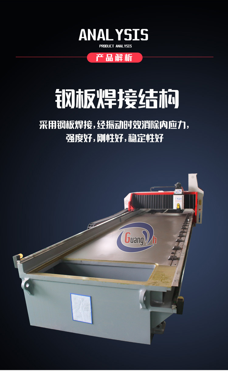 gnkp-1250/6000全伺服数控龙门刨槽机高精度不锈钢金属薄板开槽机