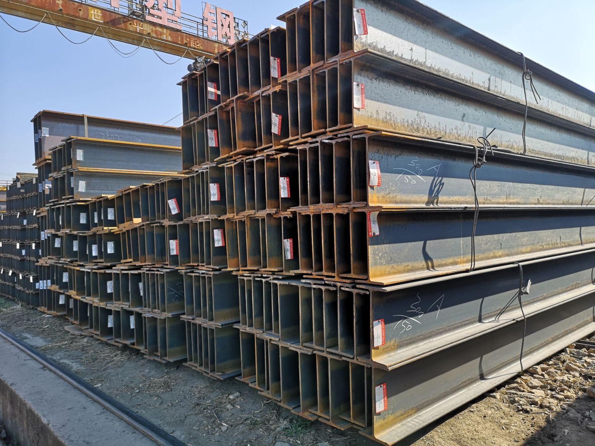 现货直销马钢莱钢津西h型钢 建筑镀锌h钢 q235b宽 中 窄翼缘h型钢