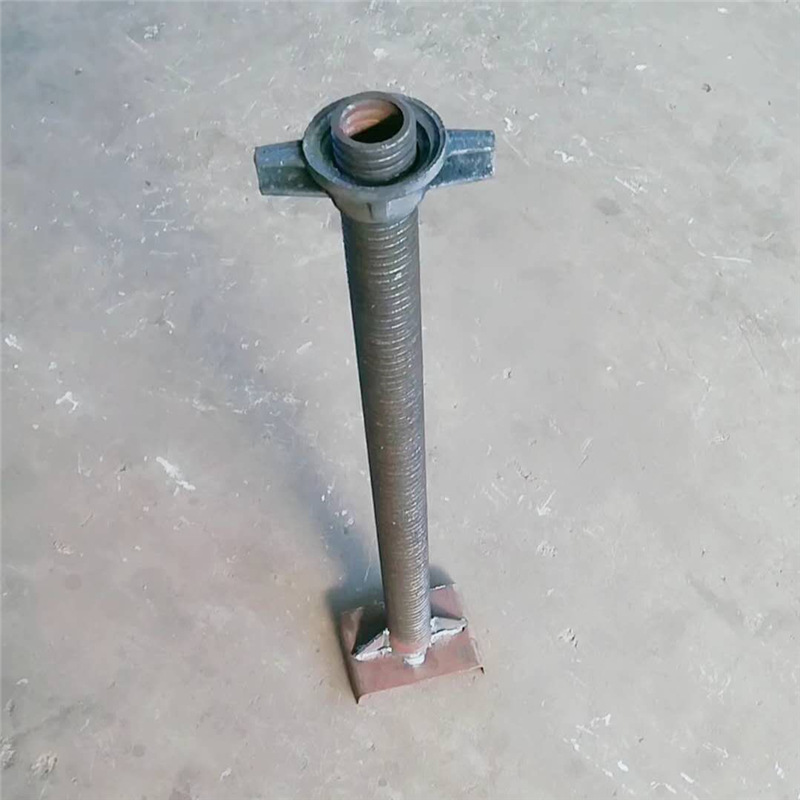 现货供应建筑脚手架顶托空心 顶托底托 实心丝杠可调节顶托可定制